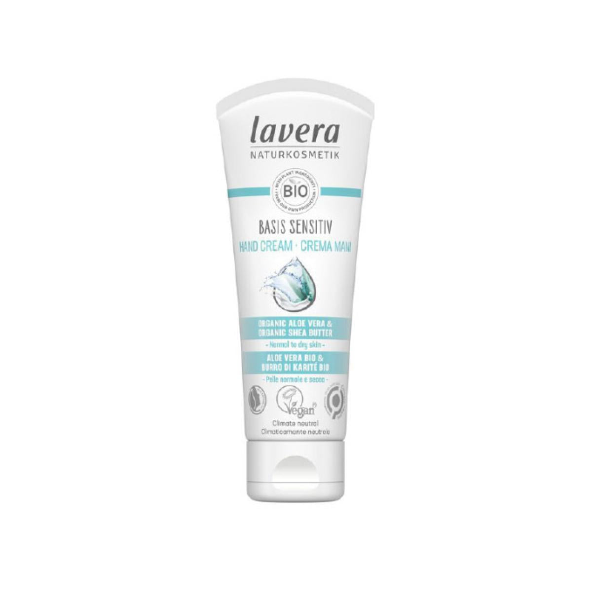 Crema mani Basis Sensitiv, Lavera 75 ml