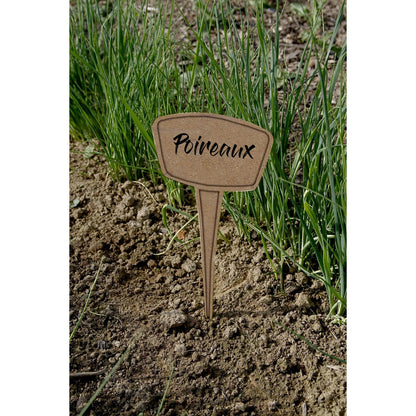 Pakket 5 plantlabels 30% Eco-vezel