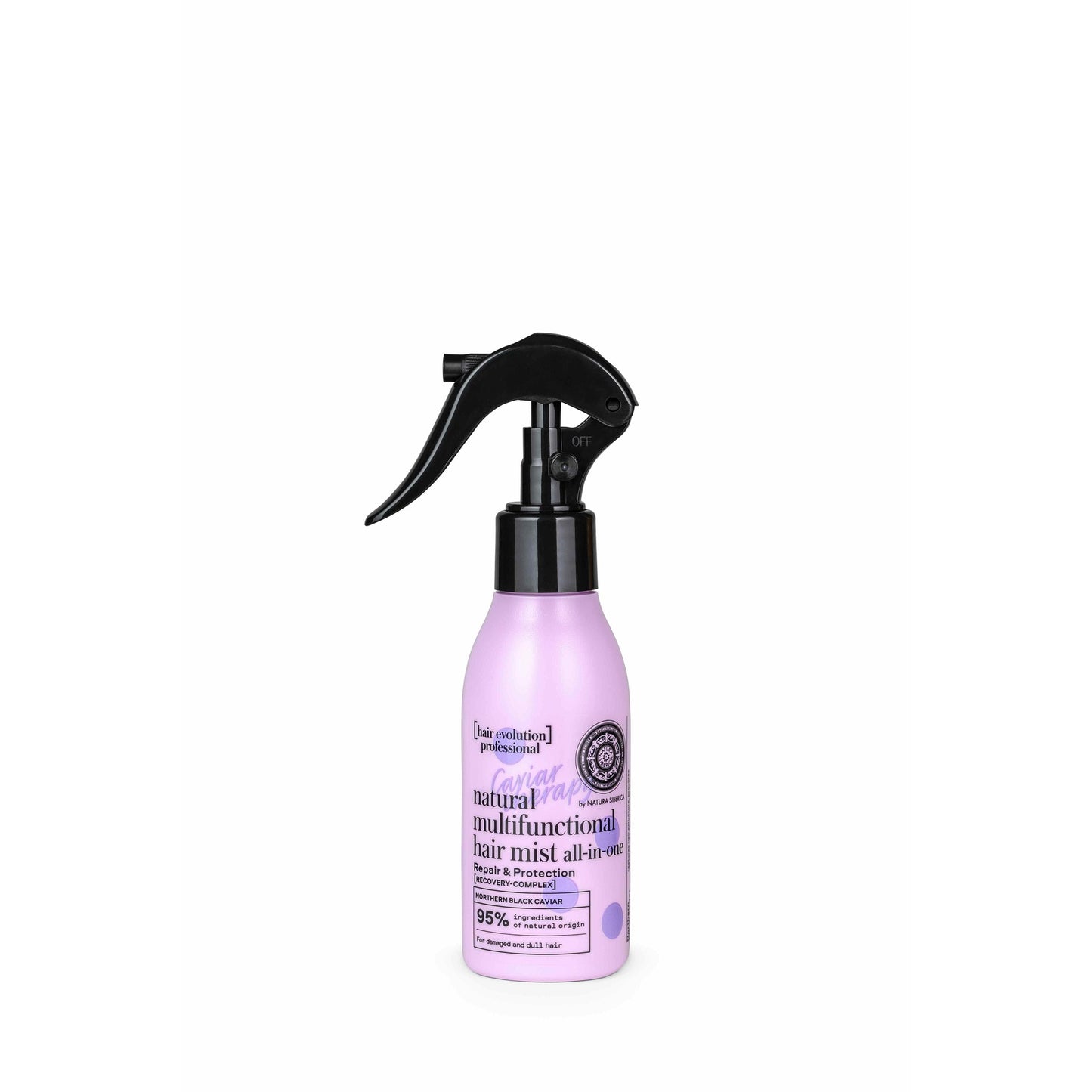 All-in-one natural hair mist "Caviar Therapy" Repair and protection Natura Siberica 115 ml