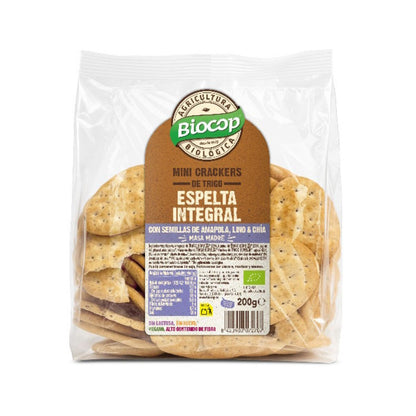 Mini-Dinkelcracker mit Chia Biocop 200 g