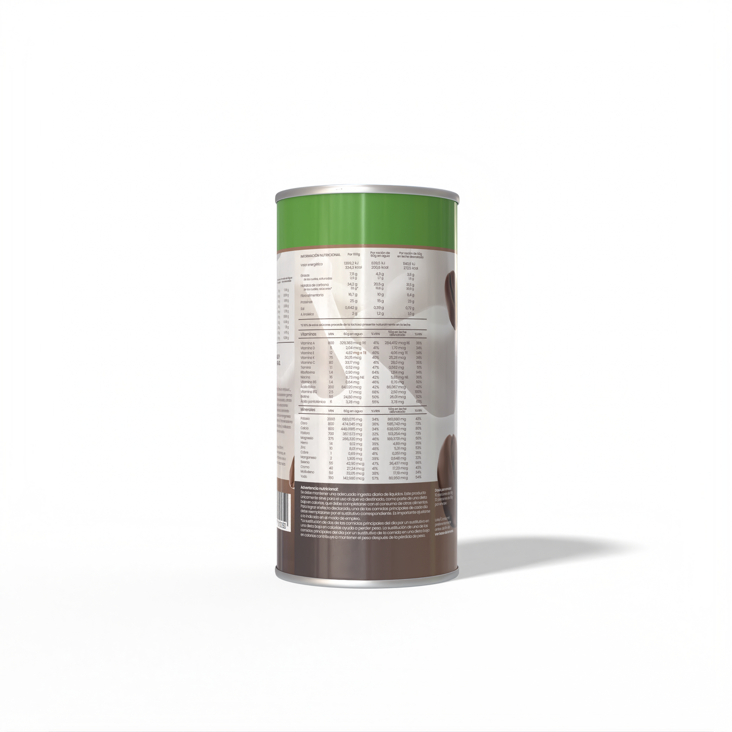 Verzadigende cappuccino-shake van Sotya, 700 g