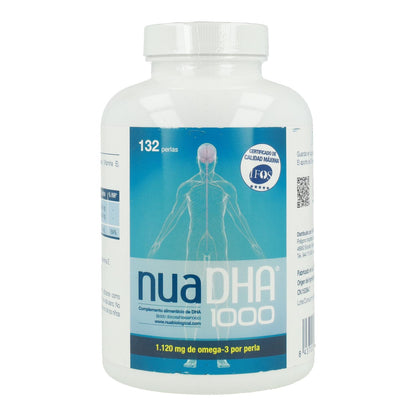 Pack 2x NuaDHA 1000 Laboratorios Nua 132 perlas
