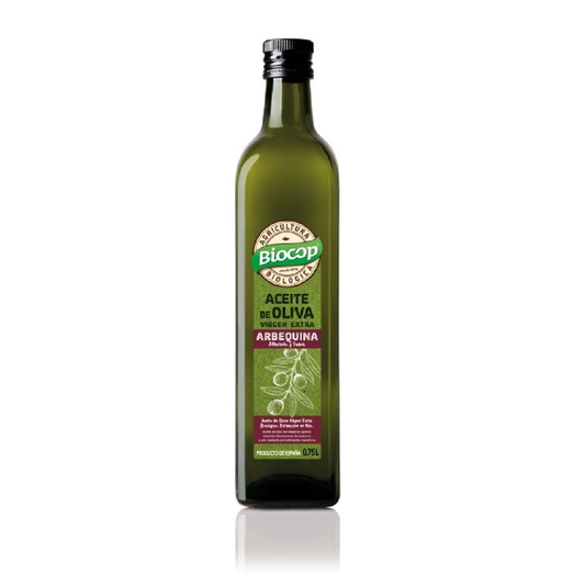 Huile d'olive vierge extra Arbequina Biocop 750 ml