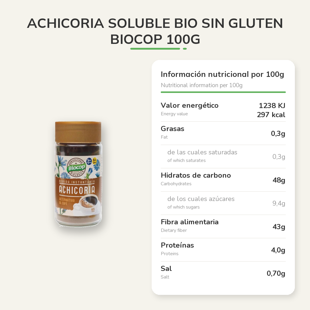 Información nutricional