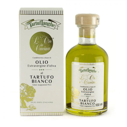 Extra vierge olijfolie met zwarte truffel Tartuflanghe 100 ml