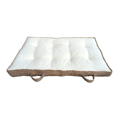 Poduszka Palet Juta-Alg 120X80X10 cm - Ecru