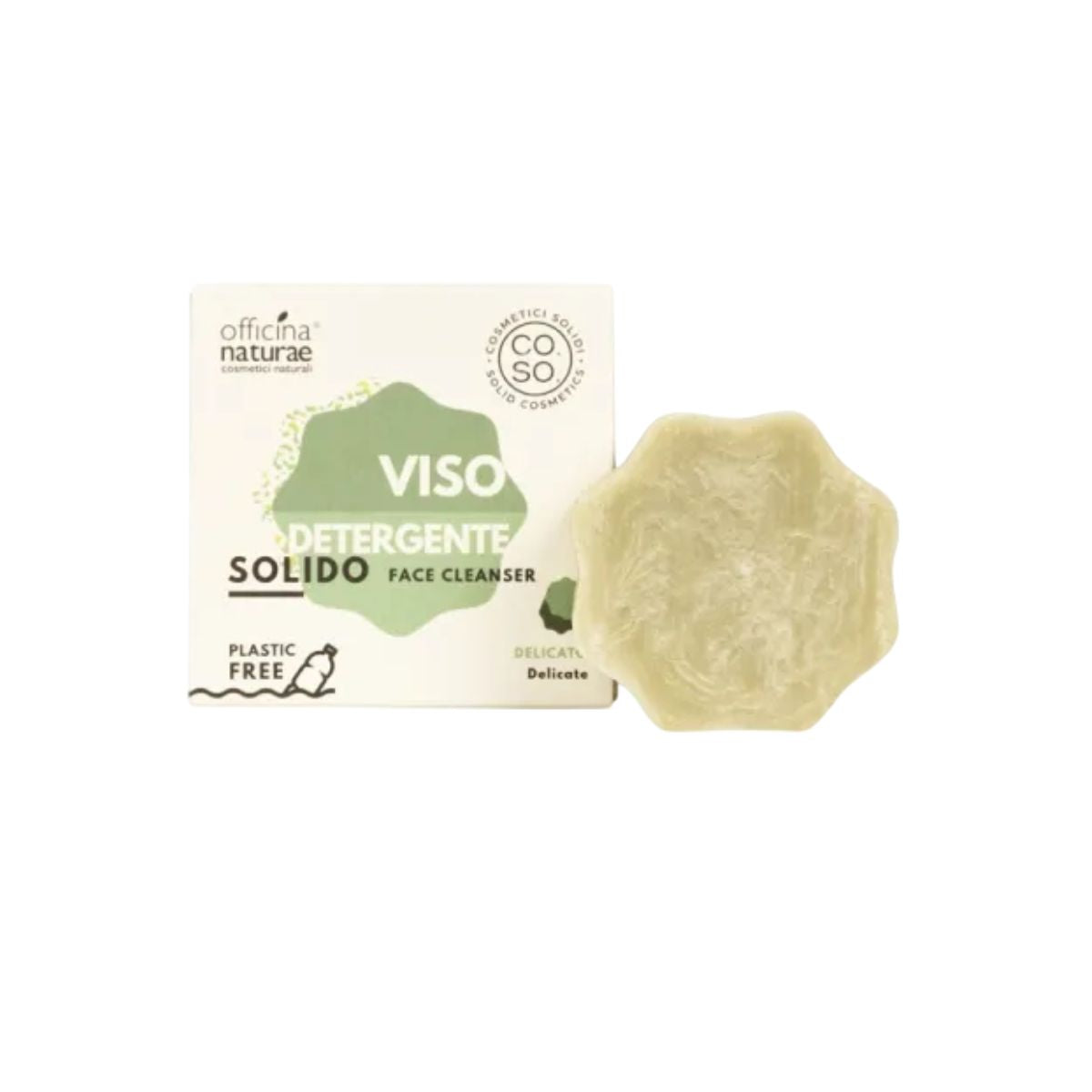 Limpiador Facial Sólido Delicado Sin residuo 64gr Ecologico Officina Naturae