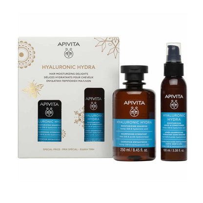 Hyaluronic Hydra-set met hydraterende shampoo 250 ml + conditioner zonder spoelen 100 ml