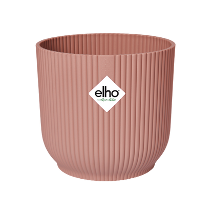 Elho Vibes Fold Round Delicate Pink Planter 25 cm