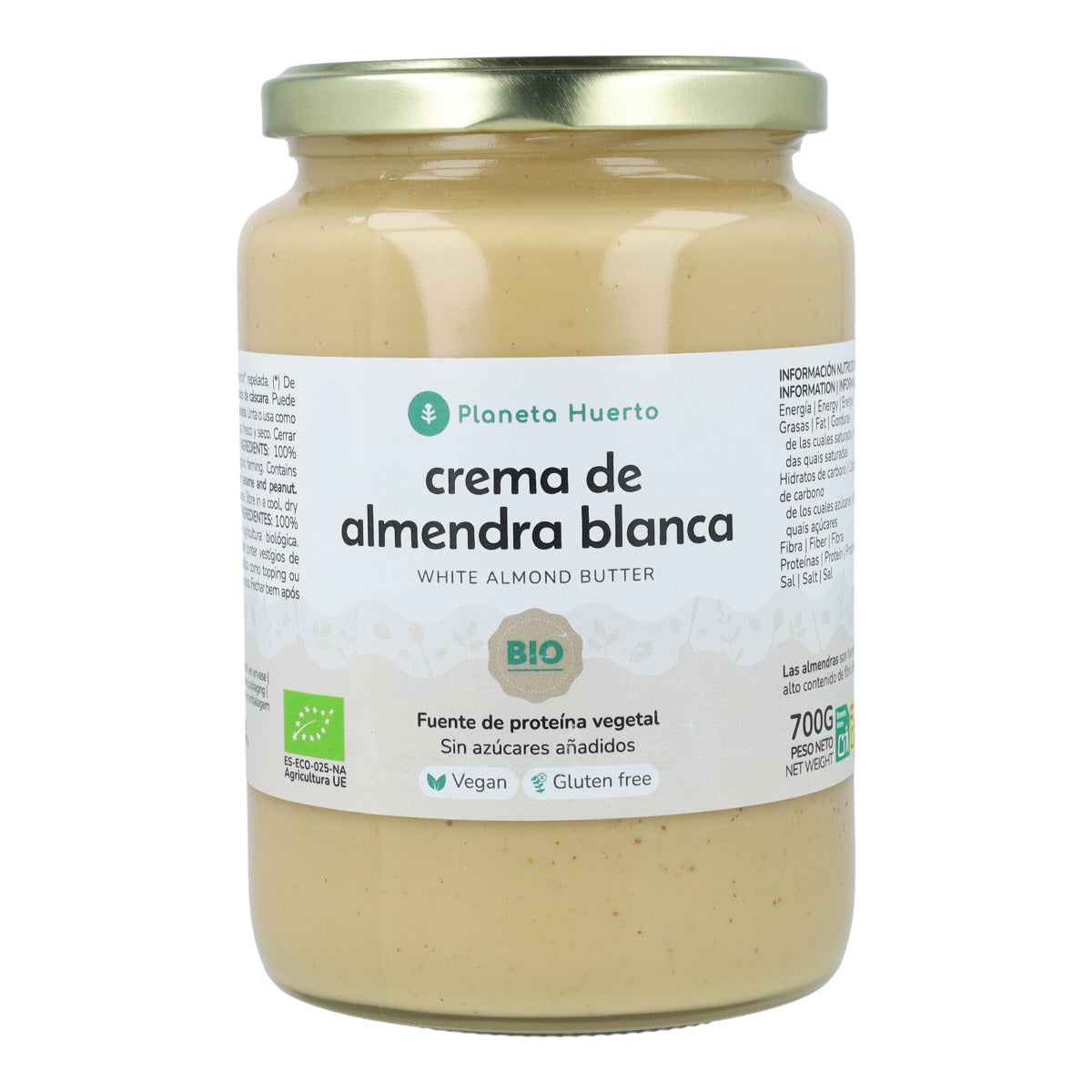 Vit mandelgrädde ECO Planeta Huerto