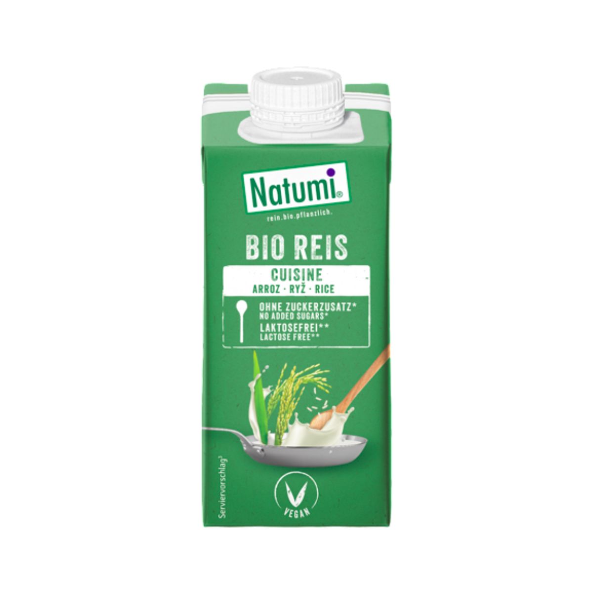 Pack x3 Crème de riz liquide Bio Natumi 200 ml