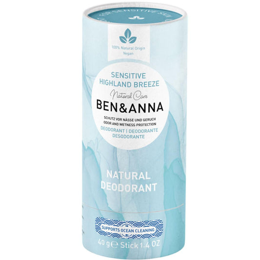 Dezodorant Sensitive Brisa de las tierras altas Ben&Anna 40 g