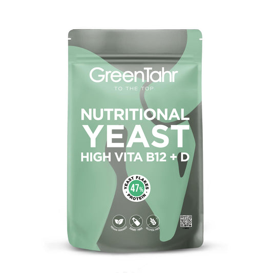 Drożdże odżywcze High Vita B12 + D płatki: (500 g) opakowanie XXL
