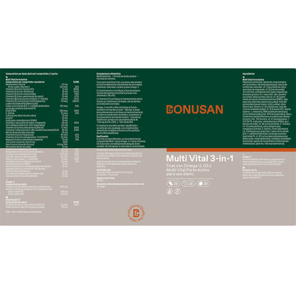 Multi Vital 3-in-1, Bonusan, 84 tablets
