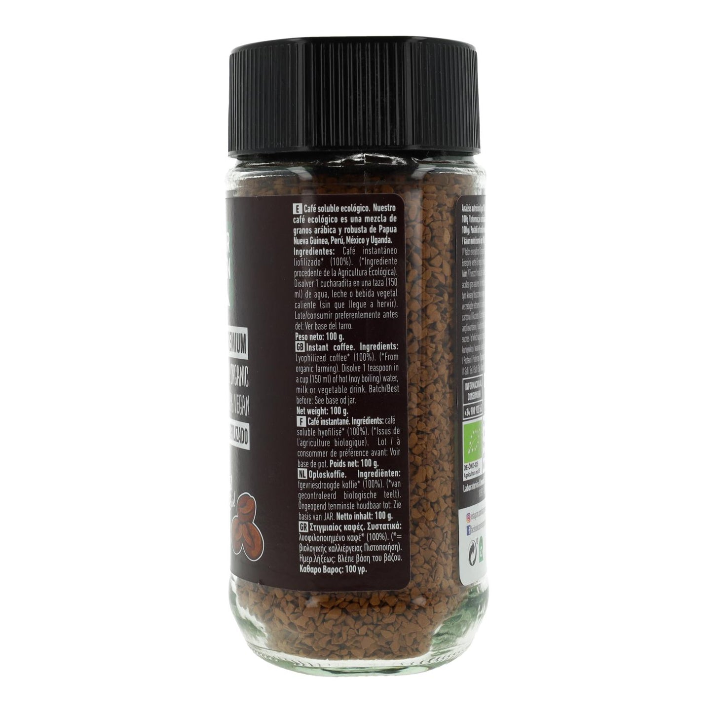 Biocofee Café Soluble Ecológico Naturgreen 100 g