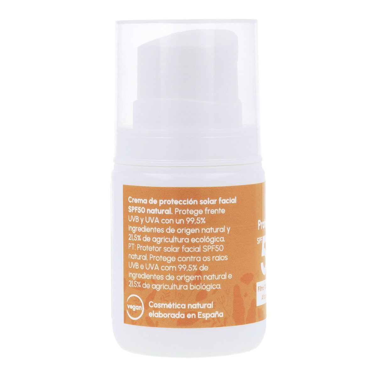 100% minerale zonnebrandcrème voor het gezicht SPF50 Planeta Huerto 50 ml