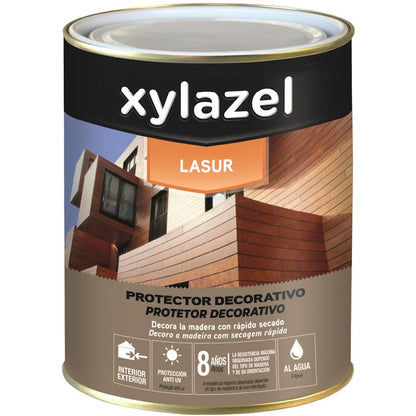 Lasure à l'eau SATINÉE 750 ml Xylazel Acajou