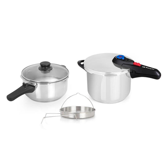 Schnellkochtopf HP Duo Express 4 + 6 Liter Orbegozo