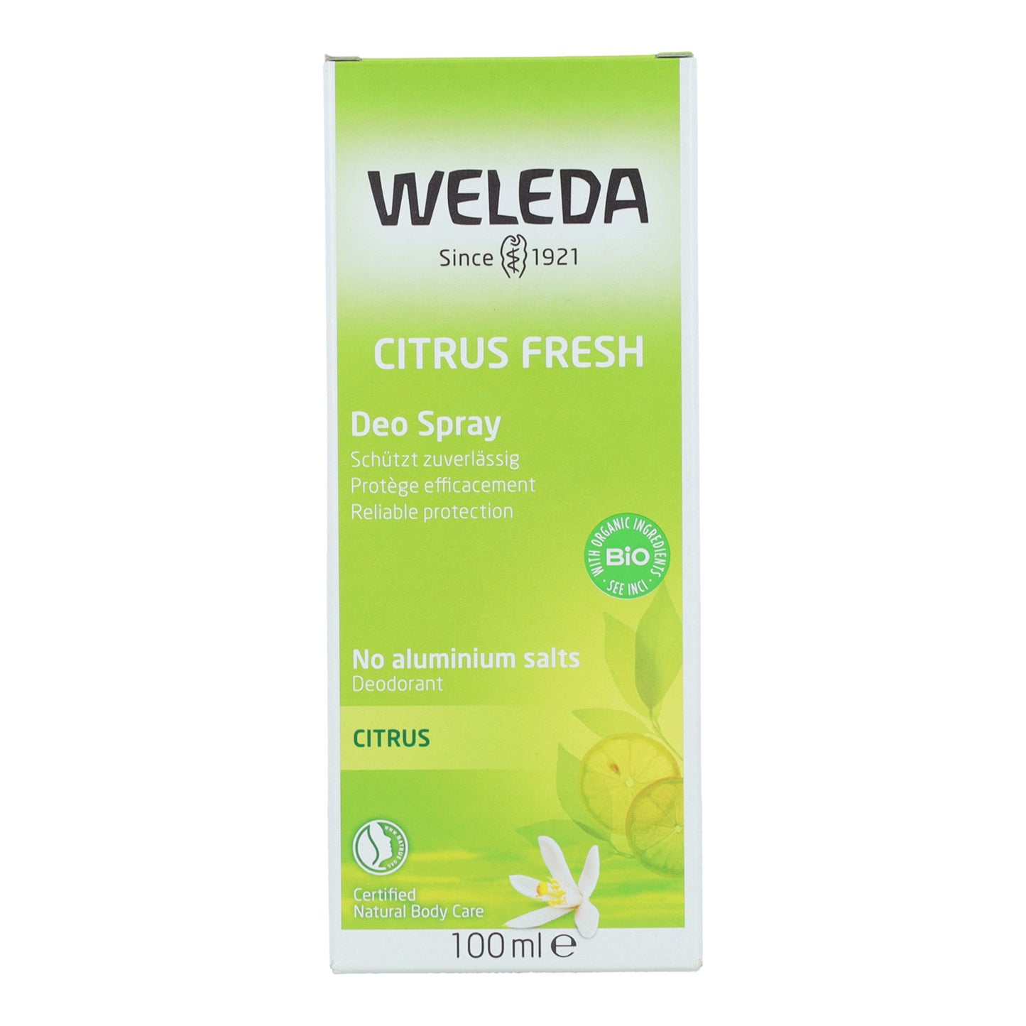 Déodorant Citrus Weleda 100 ml
