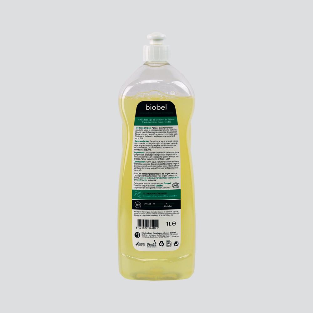 Detergente lavastoviglie manuale Biobel 5 L