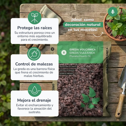 Vulkaniskt fett Planeta Huerto 5 liter