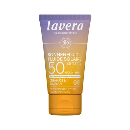 Zonnebrandcrème voor het gezicht SPF50 Lavera 40 ml