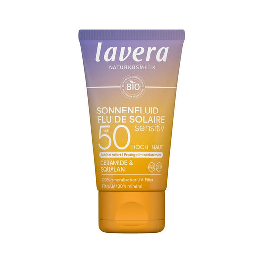 Zonnebrandcrème voor het gezicht SPF50 Lavera 40 ml