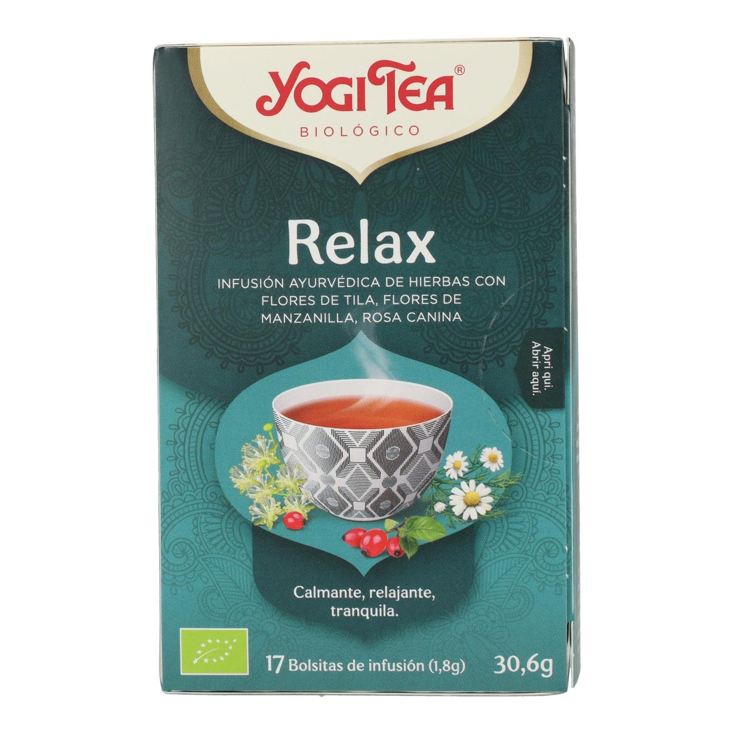 Yogi Tea BIO Relax, 17 bolsitas