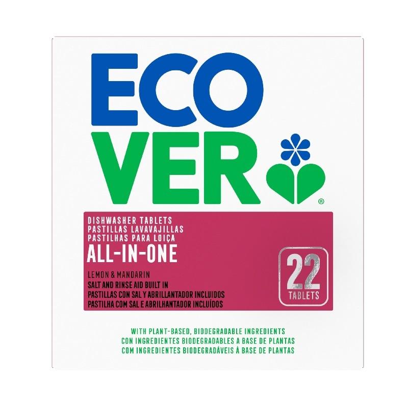 Ecover All-in-One Dishwasher Tablets 22 Tablets