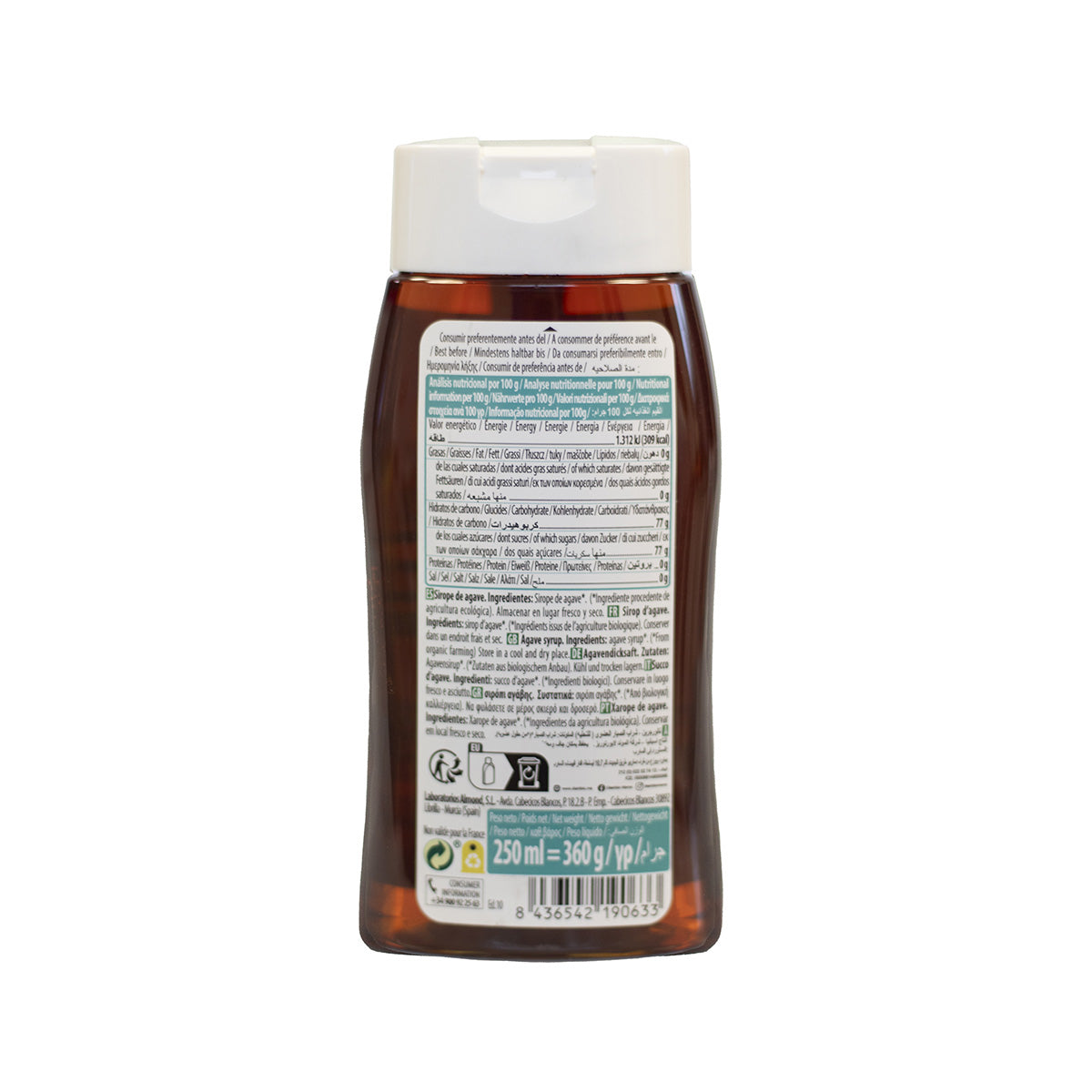 Syrop z agawy Premium Naturgreen 236 ml