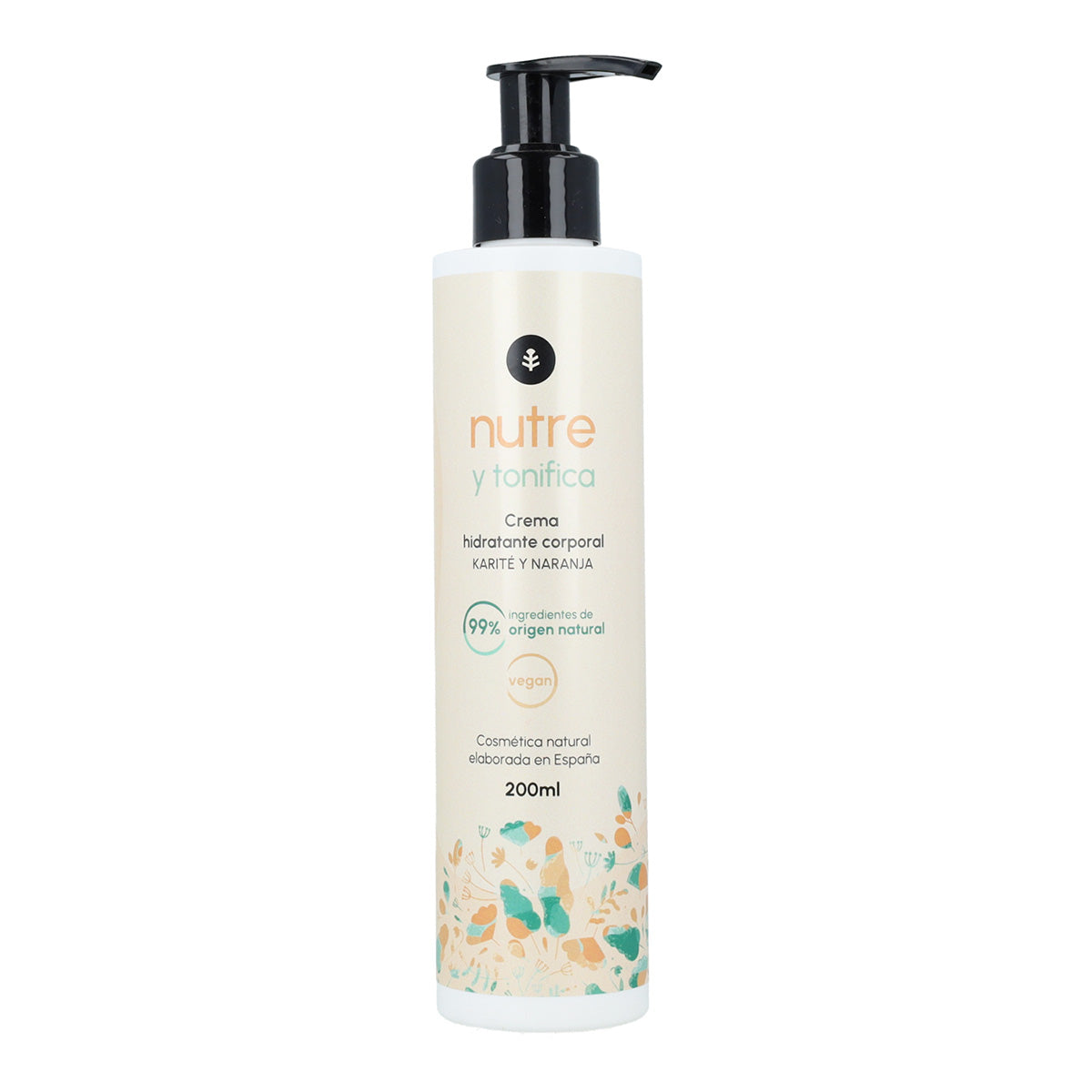 Feuchtigkeitscreme für den Körper mit Sheabutter und Orange Planeta Huerto 200 ml