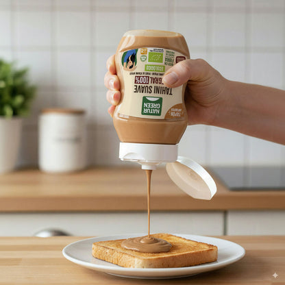 Biologische tahini, zacht en antiknoeiend, NaturGreen 270 g