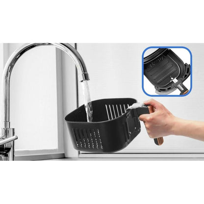 Friteuse à air chaud 1900 W de 7 L Aigostar Box ocre (reconditionnée)