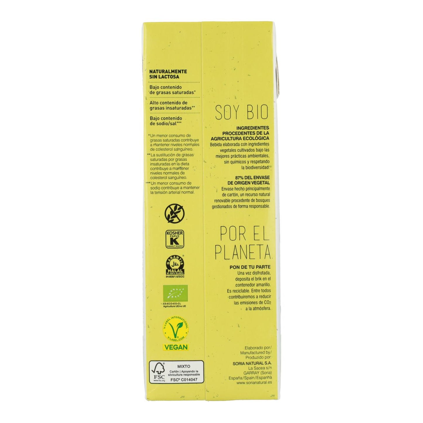 Soria Natural Brown Rice Drink 1 L