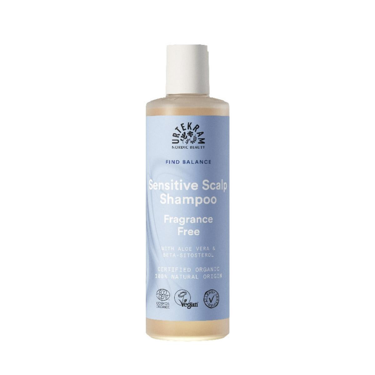 Confezione da 2 shampoo senza profumo Urtekram 500 ml