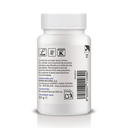 Vitamin B3 Lib. Sostenida, Soria Natural, 30 Tabletten