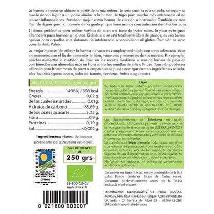 Mąka z tapioki Salud Viva 250 g