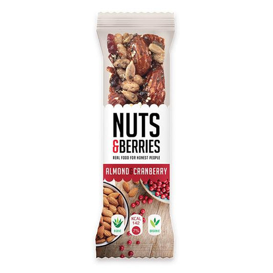 Batony migdałowo-jagodowe Nuts&Berries 30 g