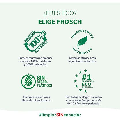 Pakket 8x Eco Frosch afwasmiddel citroen 750 ml