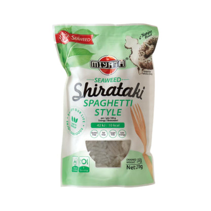 Shirataki, spaghettis d'algues marines Miyata 270 g