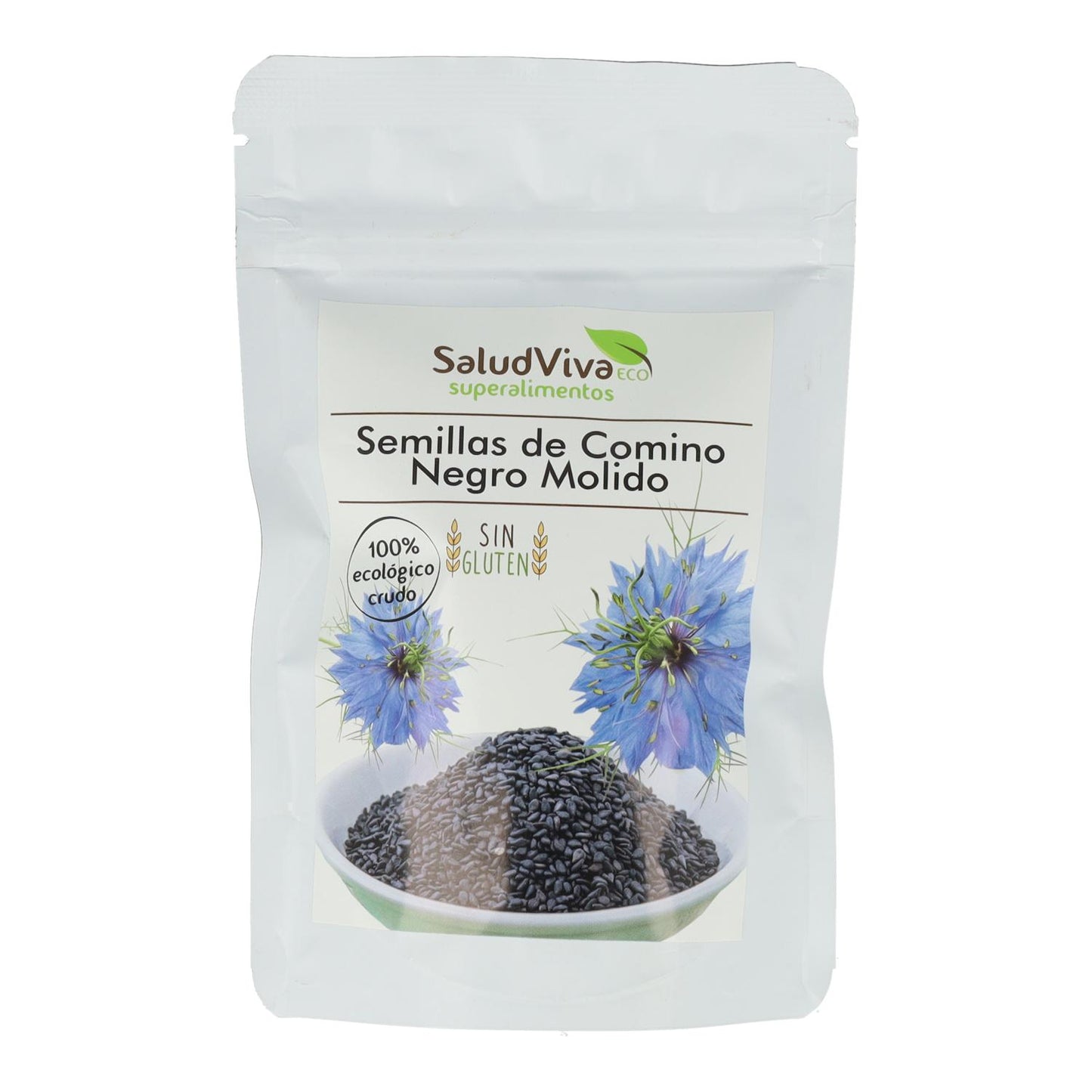 Organic ground black cumin seeds 100 g, Salud Viva