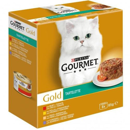 GOURMET GOLD Tartlet Multipack (8 x 85 g)