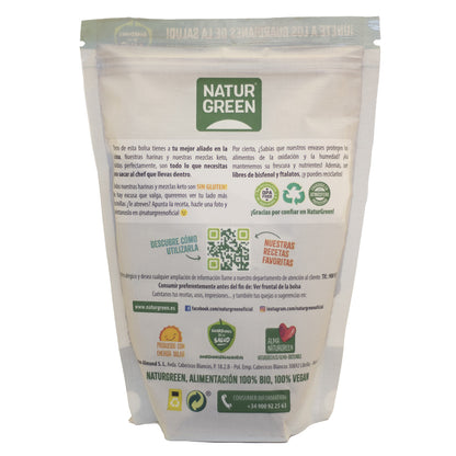 NaturGreen Organic Gluten-Free Carob Flour 500 g