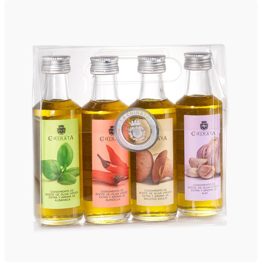 La Chinata Coffret de 4 condiments de 100 ml (120 g)