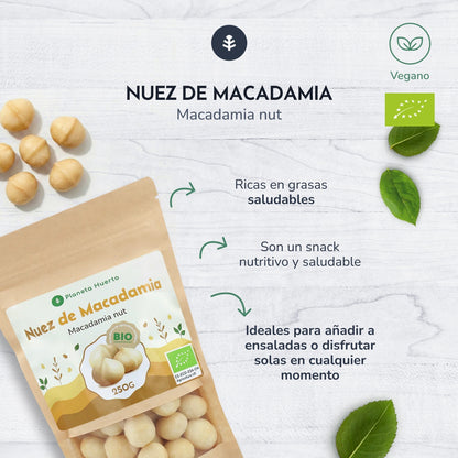 Macadamia-Nüsse ECO Planeta Huerto 250 g