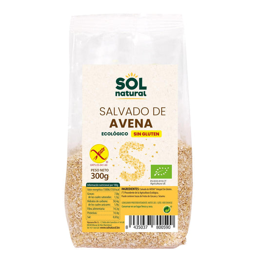 Sol Natural Gluten-Free Oat Bran 300 g