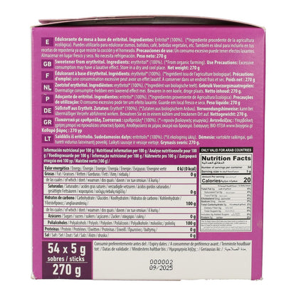 Bio-Erythritol NaturGreen 54 Einzeldosis-Sticks à 5 g