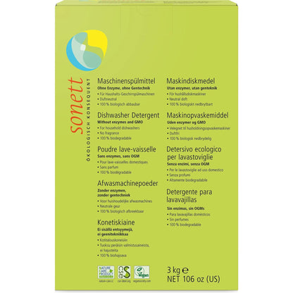 Afwasmiddel in poedervorm Sonett 3 kg