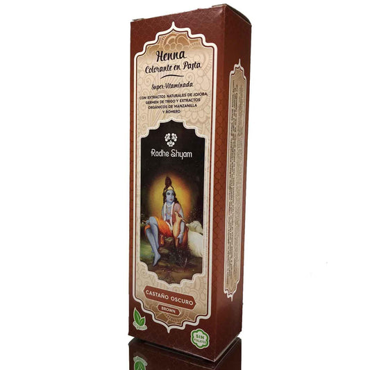 Henna Pasta Donkerbruin Radhe 200 ml Radhe