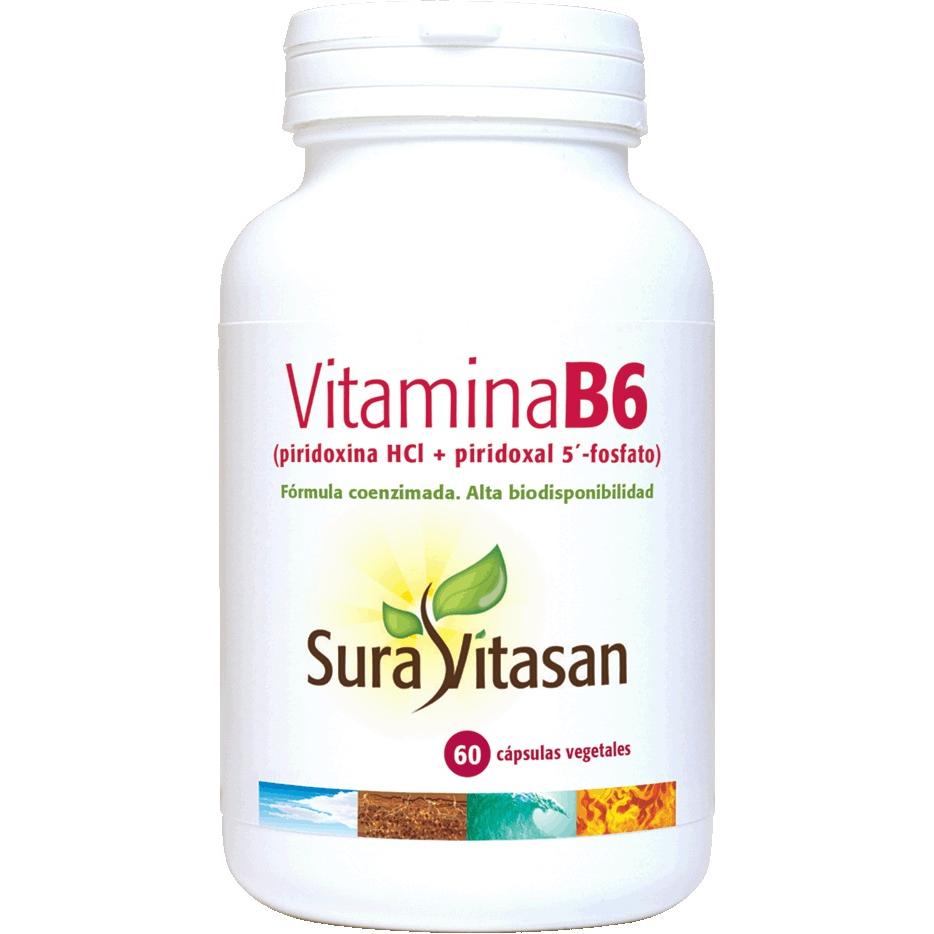 Vitamin B6 60 Capsules Sura Vitasan